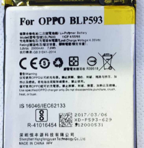 Oppo A31 Battery Replacement